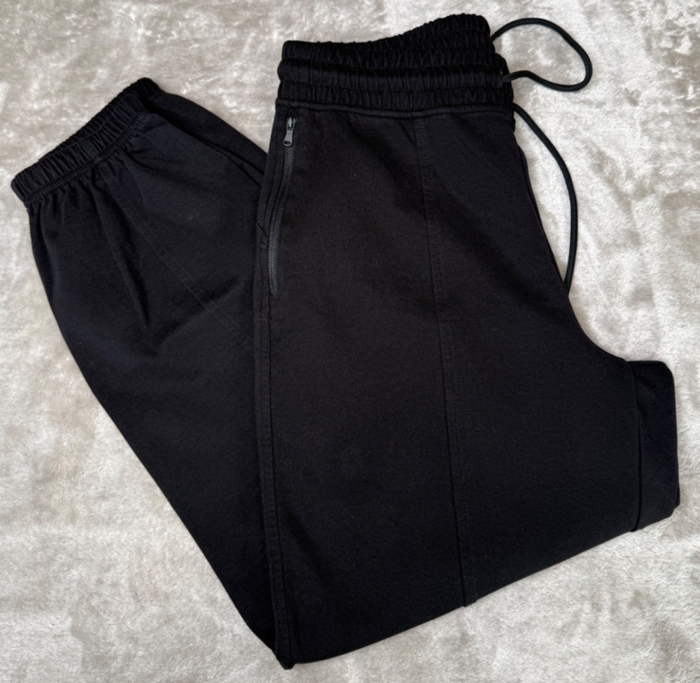 Old Navy Black Dynamic Fleece Jogger Womens Size M